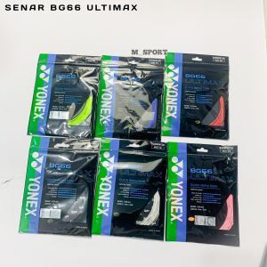 SENAR BADMINTON BG66 ULTIMAX SERI SP SENAR KECIL TERLARIS