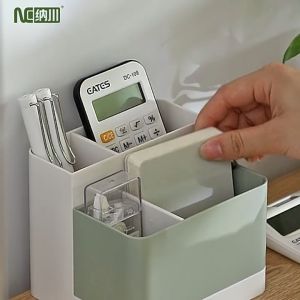 NACHUAN Detachable desktop storage box cosmetics stationery miscellaneous jewelry storage box home office desktop storage finishing box