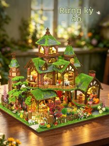 MAOMIYU | Bộ Kit Mô Hình Giáo Dục Tự Lắp Ráp Rừng Thần Thoại DIY