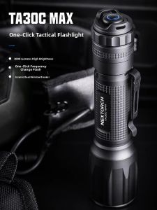 NEXTORCH | Đèn Pin Chiến Thuật TA30C MAX Ánh Sáng Siêu Mạnh Tầm Xa Sạc Lại Được