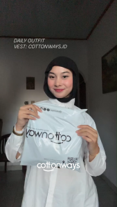 COTTONWAYS | Nala Vest Rompi Atasan Wanita Modis Elegan