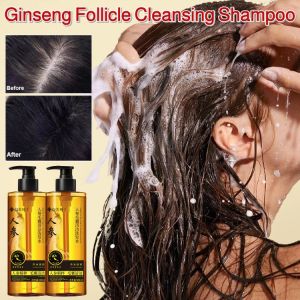 Ginseng Follicle Cleansing Shampoo Hair Growth Shampoo Anti-Hair Loss Shampoo Anti-Dandruff Anti-Itching Shampoo