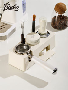 Bincoo Italian Style Coffee Tamping Hammer Set Multi-Function 51/58mm Powder Compactor Base Coffee Brewing Tools