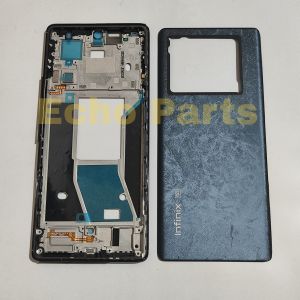 Cassing Housing Kessing Beckdor Frame Middle Tulang Tengah + Tombol On Off Volume Infinix Note 40 Pro 5G