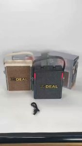 X-DEAL M81 Bluetooth Speaker: A Portable Retro Outdoor Speaker with Heavy Bass & RGB Lighting