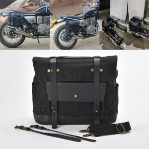 For Harley Sportster XL 883 XL 1200 Touring Vintage Side Box Side Bag Luggage Bag Tail Bag Motorcycle Bag Side Bag