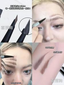 Wild Natural Brow Pen Carved out Lasting Sketches Dual-Use Brush Eyebrow Drawing Tool for Everyone