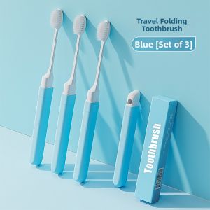 ETRAVEL | Portable Travel Toothbrush And Toothpaste Set Seven-in-one