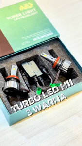 Lampu Turbo Led Headlight AES H4 H11 H16 HB3 9005 AES 65 WATT TURBO LED CAR HEADLIGHT