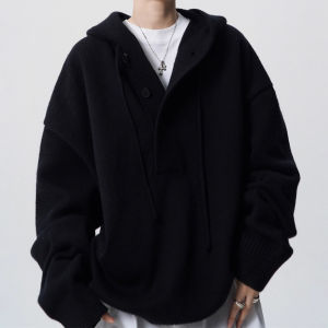 American Style Heavyweight Hoodie Sweatshirt Set for Men Casual Sportswear Long Sleeve Jeans Autumn Winter Fashionable