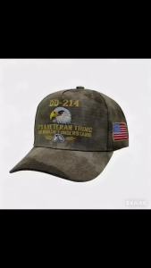 ABLECAP 2026 DD-214 Veteran Army Baseball Cap Adjustable Embroidered Eagle Patriotic Hat Perfect Veterans Day Gift for Soldiers