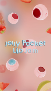 SHEGLAM Pocket Lip Jam Hydrating Jelly Multi-Use Lip & Cheek Tint Long-Lasting Fresh Dewy Glow Lip Gloss