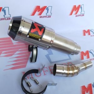 Knalpot Racing Ninja 250 R25 MT25 Z250 CBR250RR CBR150R CB150R CBR250R Slip On Akrapovic GP Lorenzo