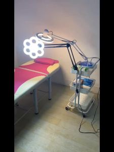 Adjustable standing lamp salon beauty Floor lamp for tattoo beauty eyelash lamp portable folding super bright led eyelash tattoo lamp