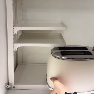 Ⓜ️ZEROIDEASⓂ️ Height Adjustable Cookware Organizer Rack Pots Holder Pans Holder Pot Lid Holder Pans Storage Rack Pots Storage Rack Pots Rack Pans Rack Kitchen Under Sink Organizer Rack Pot Organizer Rack Frying Under Sink Organizer Rack Pot Stand