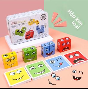 Cubo Thay Đổi Mặt Mô Hình Giáo Dục Trí Tuệ Trẻ Em Đồ Chơi Tập Trung Tư Duy Lógic Quan Sát Chơi Cờ Vua Phụ Huynh Và Con Trò Chơi