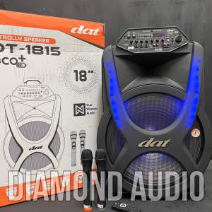 speaker portable dat 1815 eco original 18 inch bluetooth DT1815