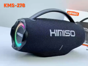 Loa bluetooth Kimiso KMS-278 tay xách nguyên khối công suất 120W hiệu ứng đèn LED 2 đầu loa