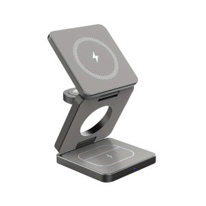 NIOYE | Universal Magnetic Desktop Foldable Wireless Charger 3 in 1