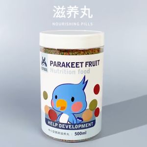 Jonsanty Parrot Pellets: Dry Fruit & Veggie Mix | Bird Food & Seed Eater Supplement | Prevents Nutritional Deficiency in Parrots