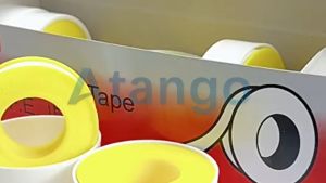 Yellow 12m Teflon Tape Thread Seal For Water Pipe Maintenance And Defend Leakage