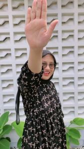 Lidya Daster Full Kancing Kerah U Jumbo Busui Bumil LD 120cm Bahan Rayon Premium