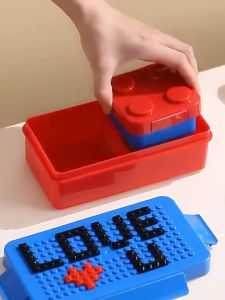 BABYJOY LEGO Lunch Box Children Food Container Tupperware Container Bento Lunch Box Bekas Makanan Baby Tupperware Set