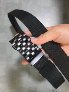 New Mens Automatic Buckle Wear-resistant Durable Belt for Middle-aged And Young Casual Leather Belt Fashionable Business