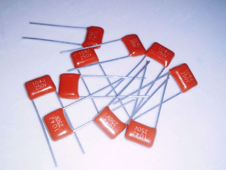 mylar 104 250v/104 100v mylar capacitor~10pcs | Lazada PH