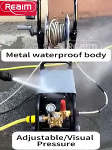REAIM Water Jet High Pressure Powerful Car Wash Machine Portable High Pressure Cleaner Garden House Washer Machine 