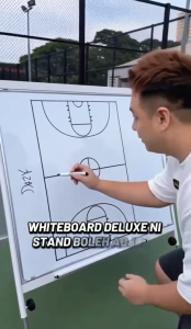 CheapDealMy Magnetic Whiteboard with stand (Landscape) ALL SIZE 2x3 3x4 school office home