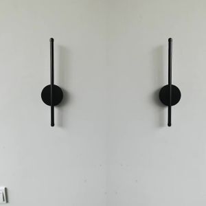 Modern LED Wall Lamp Minimalist Led 40/55cm Light Bedroom Bedside Long Strip Wall Sconces Living Room Home Indoor Lighting