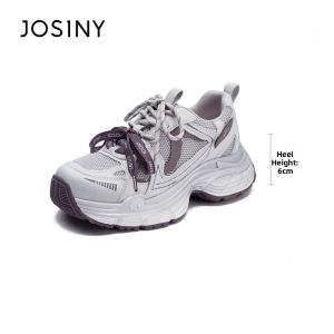 Josiny | Thick Sole Dad Style Spring Running Shoes Breathable Mesh