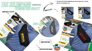 Tas Pinggang Waist Bag WaistBag SlingBag Selempang Slempang Pria Wanita Cowok Cewek SlingBag Sling Bag Crossbody Bag Murah