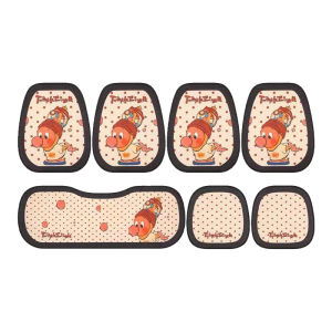 WEIHOU | Cute Cartoon Womens All Seasons Breathable Seat Cover
