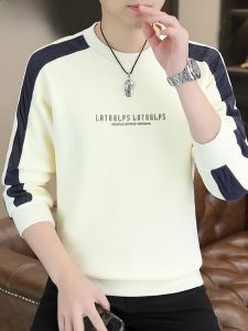 HENGYUANXIANG | Áo Hoodie Nam Dài Tay Phong Cách Thường Đựng Bông Dày