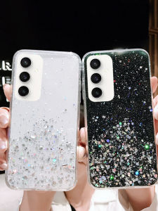 Samsung A55 A35 A25 A17 5G Anti-Fall Fashion Silicone Phone Case Full Edge Protection Transparent Womens Mens Creative S25 Edge Simple