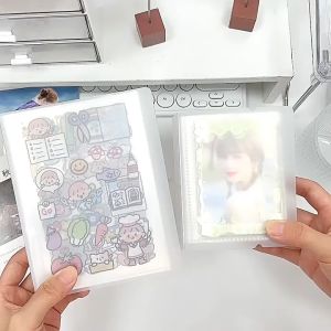 【SG】40sheets A6 Pockets Photo Album Multi-Size Idol Photocards Postcard Storage Book Cards Transparent Photo Album