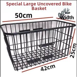 DSM | Extra Large Bicycle Rear Basket Accessory