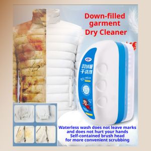 Foam cleaner with brush head and high stain removal power