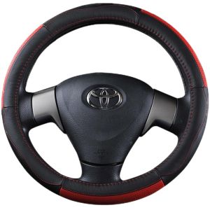 QUEES | Genuine Leather Steering Wheel Cover