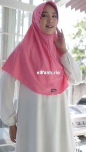 Kerudung Sekolah Innova Lx Model Jilbab Serut Tutup Buka