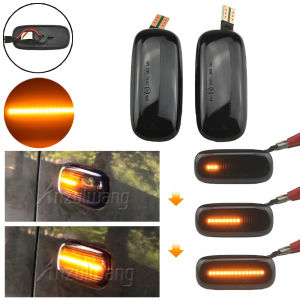 2pcs For Audi A3 S3 8L 2000-2003 A8 D2 1999-2002 TT 8N 2000-2006 LED Dynamic Turn Signal Light Side Fender Marker Lamp