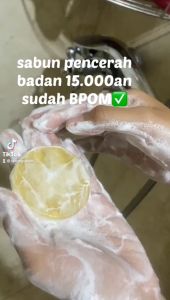 sabun seom gum soap glowing anti jerawat kulit putih mulus