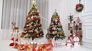 WakayaHome | Christmas Tree 8FT/7FT/6FT/4FT Christmas Tree 7ft Makapal Slim Christmas Tree 4FT/6FT/7FT/8FT