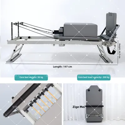 Folding Reformer Training Bed For Pilates and Yoga