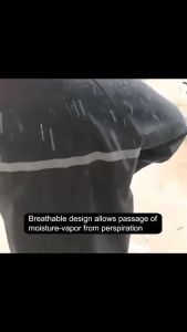 Raincoat for Men Women Waterproof for Motorcycle Rider Jacket Pants Suits Reflector Cap with Brim Rubberized Rain Coat Protection