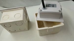 Ngoài trời đèn cảm ứng tường cầu thang IP66 dẫn đèn soi bước chân cảm biến chuyển động PIR hiện đại trong nhà lõm hành lang đêm đèn chân 180-240V