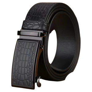 Thắt Lưng Da Chính Hãng Ý Cho Nam Khóa Tự Động Lớp Trên Da Bò Phong Cách Doanh Nhân Nhẹ Sang Trọng Dây Thắt Lưng Dành Cho Thanh Niên