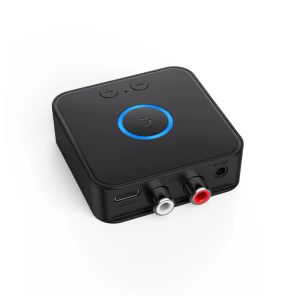 KEBIDU | KEBIDU Bluetooth 6.0 Audio Transmitter Receiver 1 To 2 Wireless Adapter 3.5mm AUX RCA HiFi Stereo Music Adapter For Speaker Kit